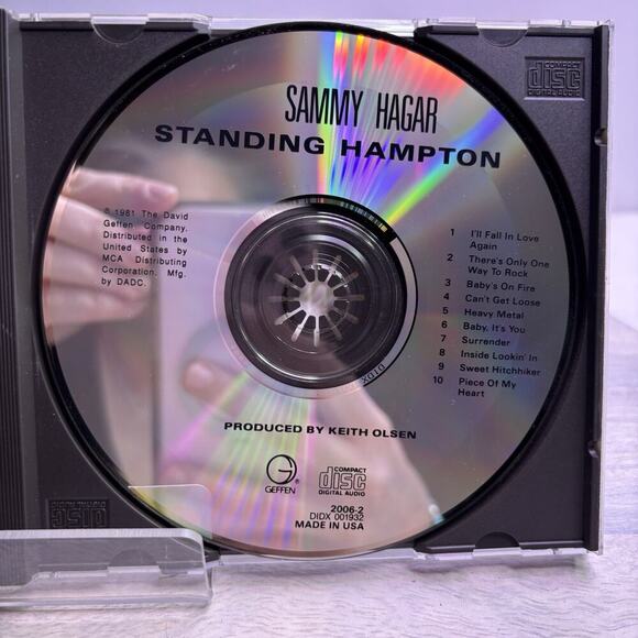 SAMMY HAGAR Standing Hampton CD There's Only One Way to Rock Heavy Metal - Picture 4 of 6